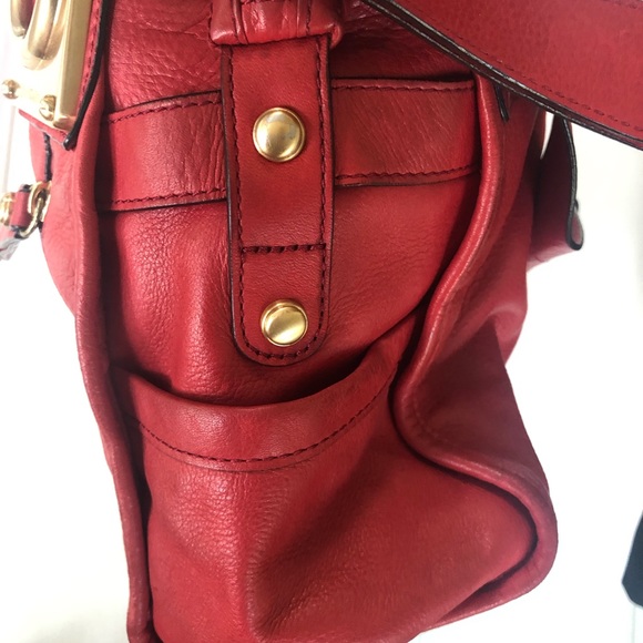 B.Makowsky Red purse - Picture 7 of 8